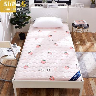 床垫1.8m床褥子1.5m双人垫被褥学生宿舍单人0.9米1.2m海绵榻榻米 三维工匠