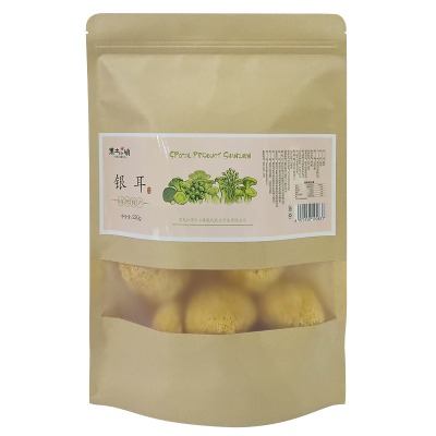 黑土小镇银耳220g袋装银耳白木耳干货丑耳雪耳无硫新鲜菌菇干货糯耳