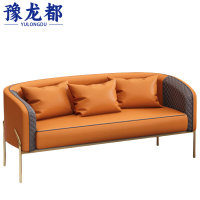 豫龙都沙发三人张