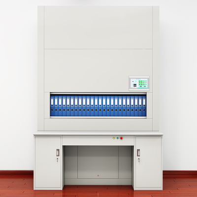 金经金属智能档案回转柜密集架可升降文件柜全自动选层档案柜十层