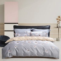 水星家纺 全棉四件套DH花意悠扬-S04(抗菌)/200×230cm/gd/套