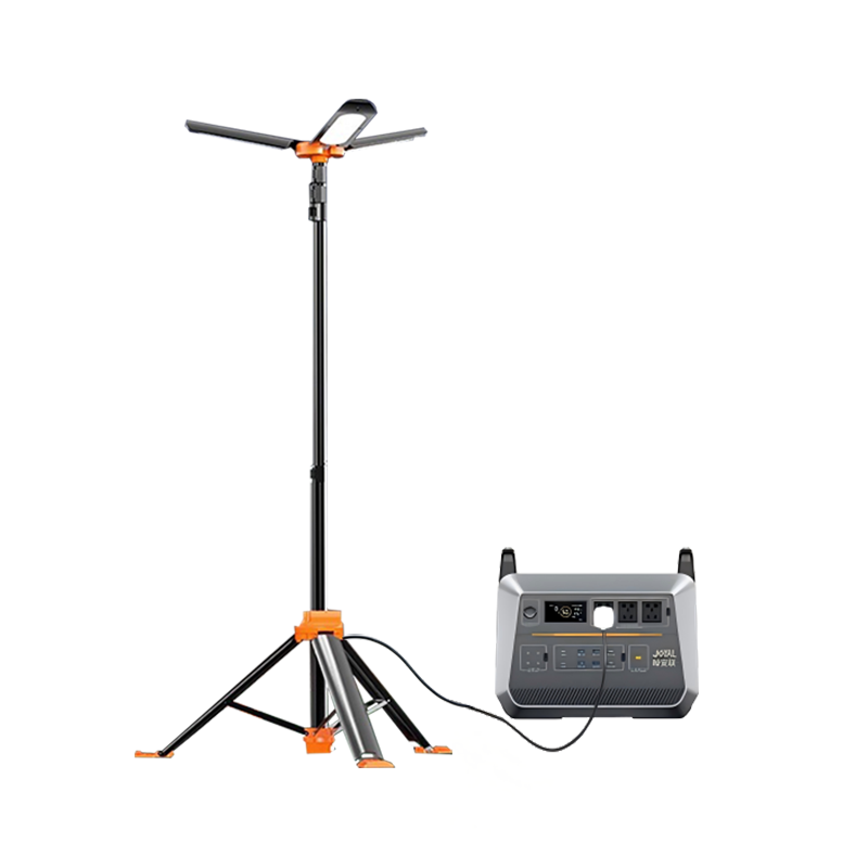 晫安联 ZM5010-Y4 220V 3×40W IP65 5700K LED 移动照明储能装置(计价单位:套) 黑灰色