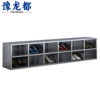 豫龙都不锈钢鞋柜12格台