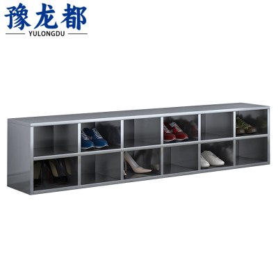 豫龙都不锈钢鞋柜12格台