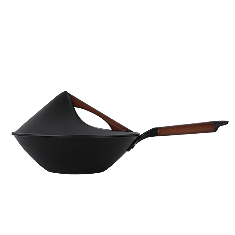 福库(CUCKOO)铸铁无涂层铁锅炒锅燃气灶多功能家用炒锅0涂层炒锅COP-MXF3350B 铸铁/生铁 33cm