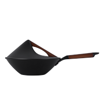 福库(CUCKOO)铸铁无涂层铁锅炒锅燃气灶多功能家用炒锅0涂层炒锅COP-MXF3350B 铸铁/生铁 33cm