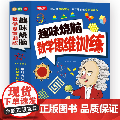 趣味烧脑数学思维训练(全6册)