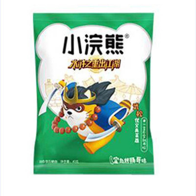 统一小浣熊干脆面台湾烤肠味30袋整箱儿童零食方便面携带出行学生当天发货