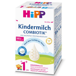 免邮包税直邮4盒德国原装进口喜宝Hipp益生菌1+段4段婴幼儿配方牛奶粉18-24月;12-18月