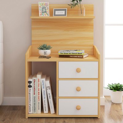  床头柜收纳柜简约现代床头小柜子卧室床边柜古达北欧小柜子迷你床头柜