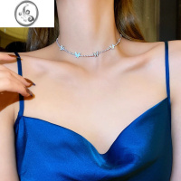 JiMi网红气质韩国蝴蝶项链女轻奢小众设计感锁骨链2021年新款百搭颈链