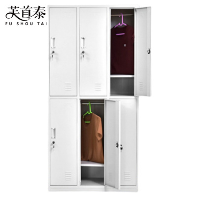 芙首泰钢制衣柜六门900*420*1800mm台