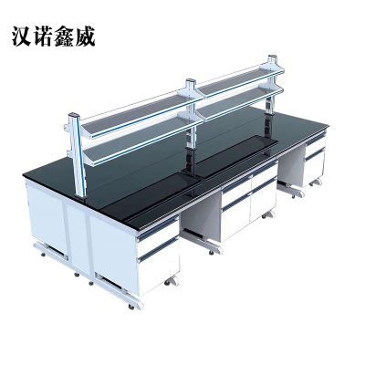 汉诺鑫威钢木实验台全钢边台化验室操作台实验桌操作桌化学实验室工作台[工厂现做 7天内发货]