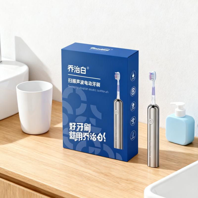 乔治白充电式磁悬浮扫振电动牙刷精品礼盒套装,Type-C 充电