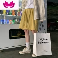 七斓日系正太工装短裤潮牌男夏oversize美式复古休闲运动5五六分裤子