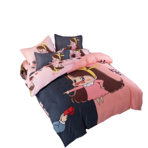 美帮汇情侣床上四件套小仙女床单被套180×220个性风 男