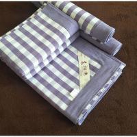 家柏饰(CORATED)传统老粗布凉席加厚加密三件套夏季全棉手工双人床单1.5/1.8m床