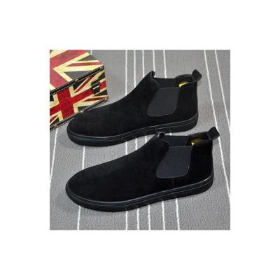 Ideamini快手红人李牌牌同款鞋子精神小伙男鞋高帮韩版百搭休闲板鞋鞋潮男靴子男
