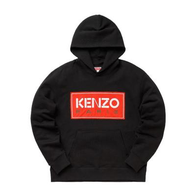 高田贤三(Kenzo)男款Kenzo刺绣棉质连帽卫衣经典百搭套头休闲外套