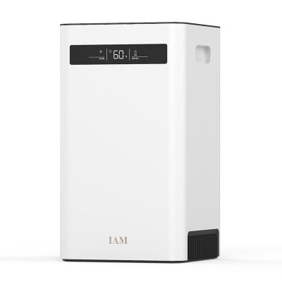 IAM 无雾加湿器5L大水箱700ml大加湿量家用轻音卧室母婴智能蒸发式加湿器SZ800