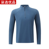 柒选优品 立领拉链长袖T恤51017/件