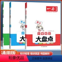 语文+数学+英语共3本 [正版]2024版一本小学知识大盘点语文数学英语基础知识大盘点小学知识大全四五六年级考试总复习人