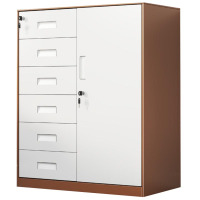 芙瑞塔套色资料柜 偏6斗 台