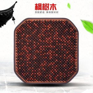 美帮汇夏季木珠汽车坐垫 透气椅垫凉垫单片 夏天珠子座垫单个屁屁垫通用
