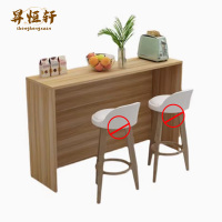 家用吧台桌长条桌餐桌现代简约客厅隔断柜靠墙高脚桌厨房沙发桌子 吧台桌 btz-1101 个
