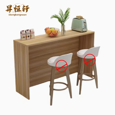 家用吧台桌长条桌餐桌现代简约客厅隔断柜靠墙高脚桌厨房沙发桌子 吧台桌 btz-1101 个