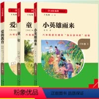 [快乐读书吧-六年级上册全3册] [正版]快乐读书吧六年级上册童年小英雄雨来爱的教育必读名著全套3册小学生必读课外阅读经