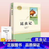 昆虫记[人民教育出版社] [正版]昆虫记法布尔原著八年级课外名著阅读人民教育出版社初中生8年级完整无删减无障碍阅读经典文