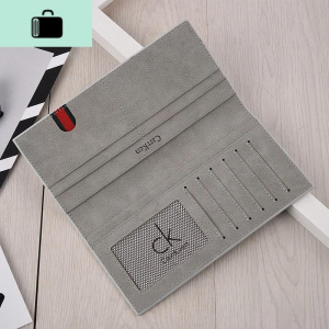 钱包男长款日青年学生超薄折叠潮流时尚复男士皮夹子韩潮人个性NEW LAKE