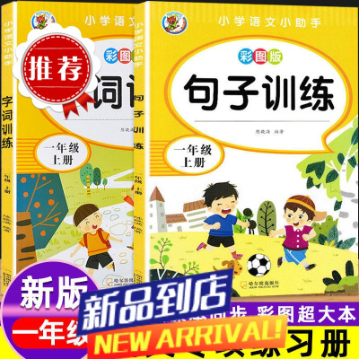 一年级上册同步练习册小学语文句子练习字词专项训练人教版天天练