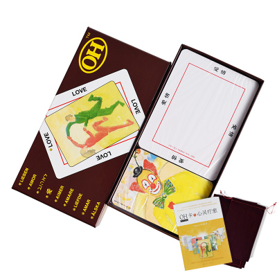 伍贰伍WEW-ZBFT繁体正版OH卡+心灵疗愈指导书籍+桌布欧卡潜意识投射图卡oh卡牌