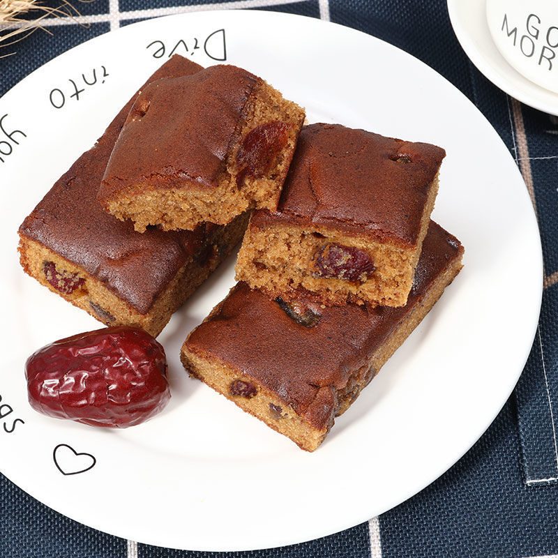 买500g送500g[整箱2斤] 老北京枣糕整箱特产面包蜜枣泥糕点早餐零食