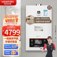 阿诗丹顿(USATON)一级能效 冷凝机 燃气壁挂炉天然气地暖锅炉采暖燃气热水器L系列 26KW-L2615S