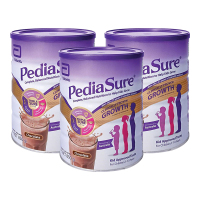 澳洲发/3罐装-雅培(Abbott)小安素儿童成长奶粉长高长壮850g/罐装 巧克力味 1-10岁进口特殊配方奶粉