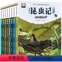 法布尔昆虫记 全8册 [正版]儿童昆虫记法布尔科普绘本彩图注音版名家名绘全套8册美绘小学一二三年级课外阅读书籍幼儿园宝宝