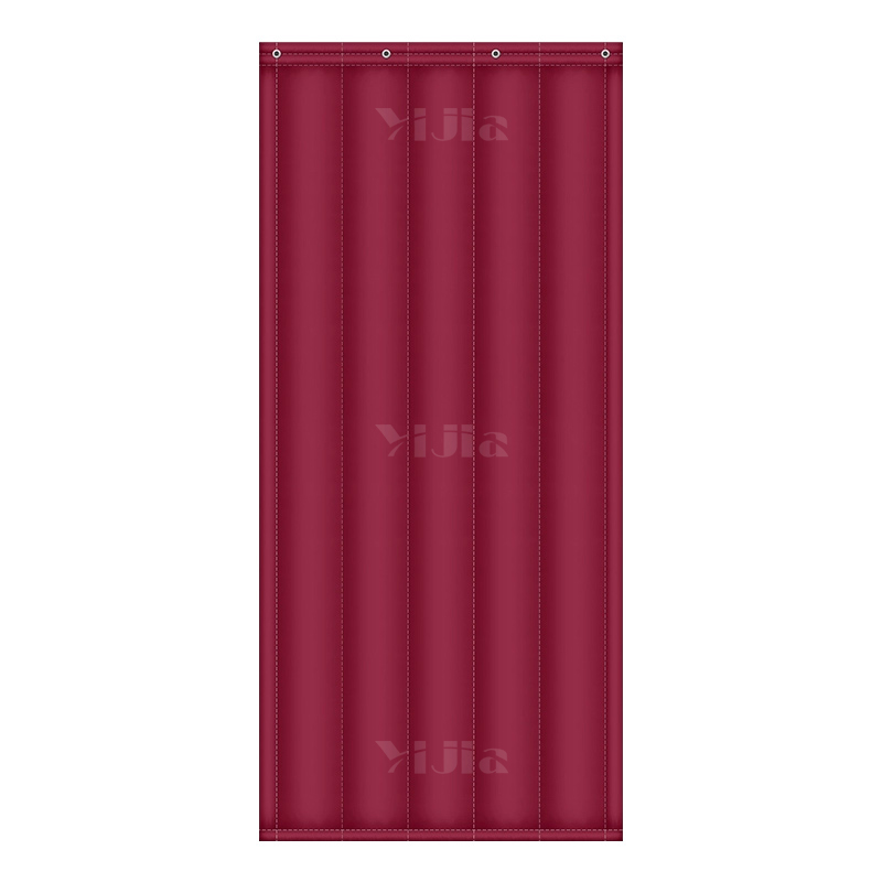 翌嘉YJ3111646 牛津布棉门帘保暖保温门帘防风防寒 红色