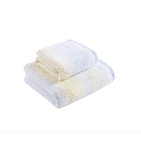 梦洁家纺幻彩流年系列纯棉毛巾礼盒 一方一面(蓝) 34 * 70cm 34*34cm