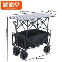 桃锦堂加高加长桌露营车