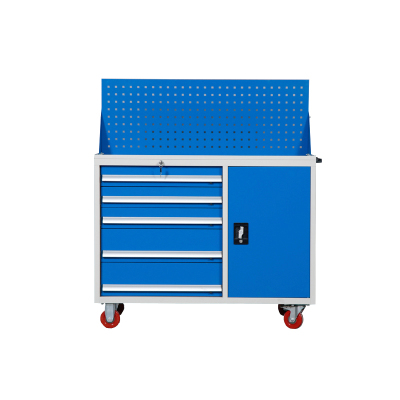 臻远 ZY4062620多功能车间用修理五金抽屉收纳储物柜 五斗右单门工具柜