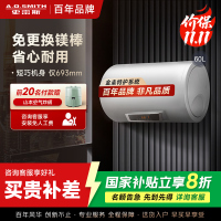 AO史密斯60升电热水器 专利免更换镁棒 金圭内胆 短款小尺寸 速热节能 大屏E60VC0-B 一级能效