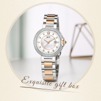 爱沃驰I&W CARNIVAL手表女士石英表女表经典时尚手表雅贝系列简约轻奢腕表满天星钻552L