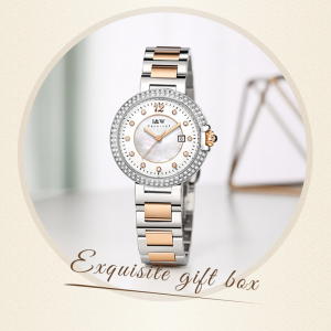 爱沃驰I&W CARNIVAL手表女士石英表女表经典时尚手表雅贝系列简约轻奢腕表满天星钻552L