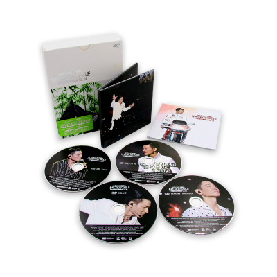正版刘德华2011中国巡回演唱会Unforgettable2CD+2DVD+画册