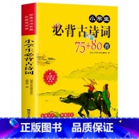 小学生必背古诗词75+80首 [正版]四大名著小学生必背思维导图画册 山海经唐诗三百首古诗词小学生必背人教版 藏在地图里