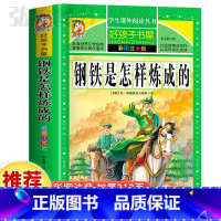 钢铁是怎样炼成的 [正版]钢铁是怎样炼成的童话故事书好孩子书屋系列各大名著彩图注音小学生版一年级阅读课外书必读全集二三年