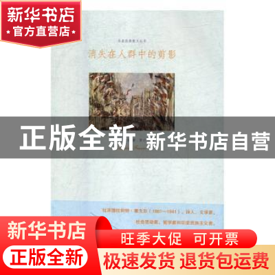 正版 消失在人群中的剪影 (印)泰戈尔著 江苏凤凰文艺出版社 9787